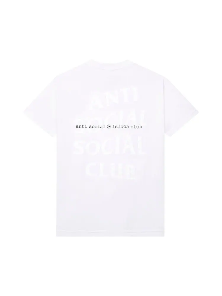 Футболка Anti Social Social Club x Fragment Type A Tee 'White' — изображение 2 из 2, белый