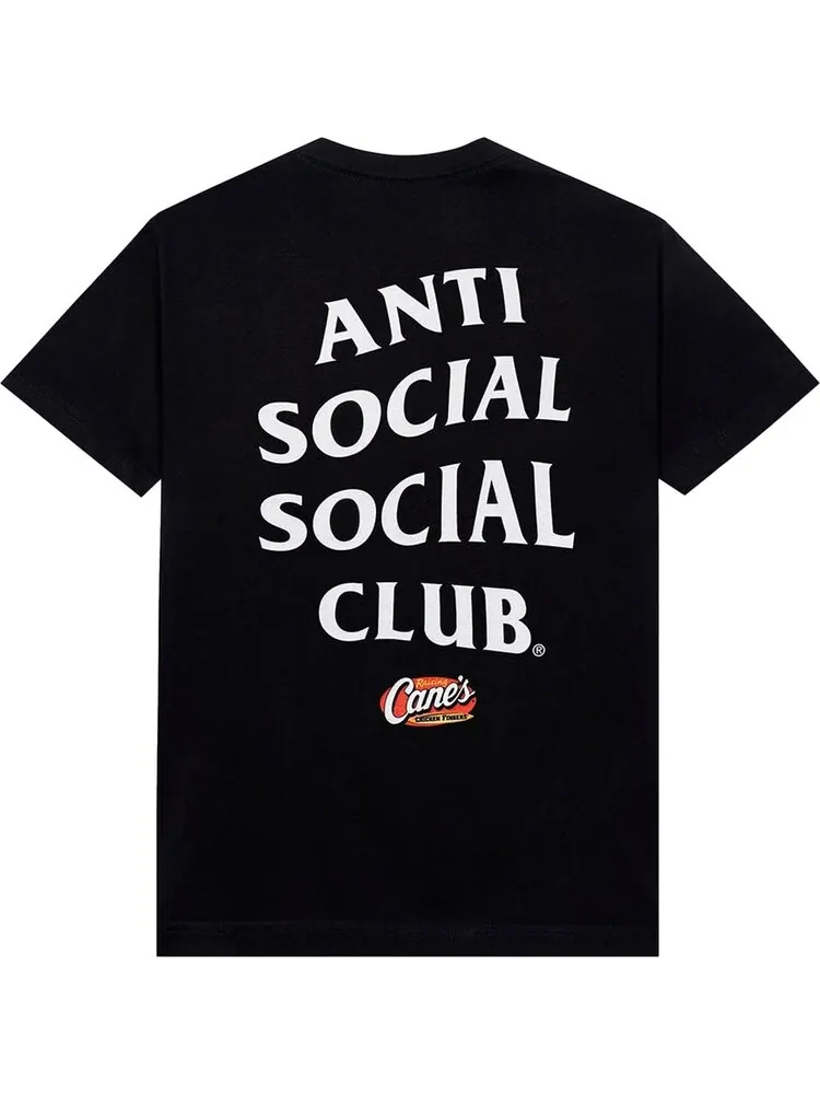 Футболка Anti Social Social Club x Raising Canes Classic Tee 'Black' — изображение 2 из 2, черный