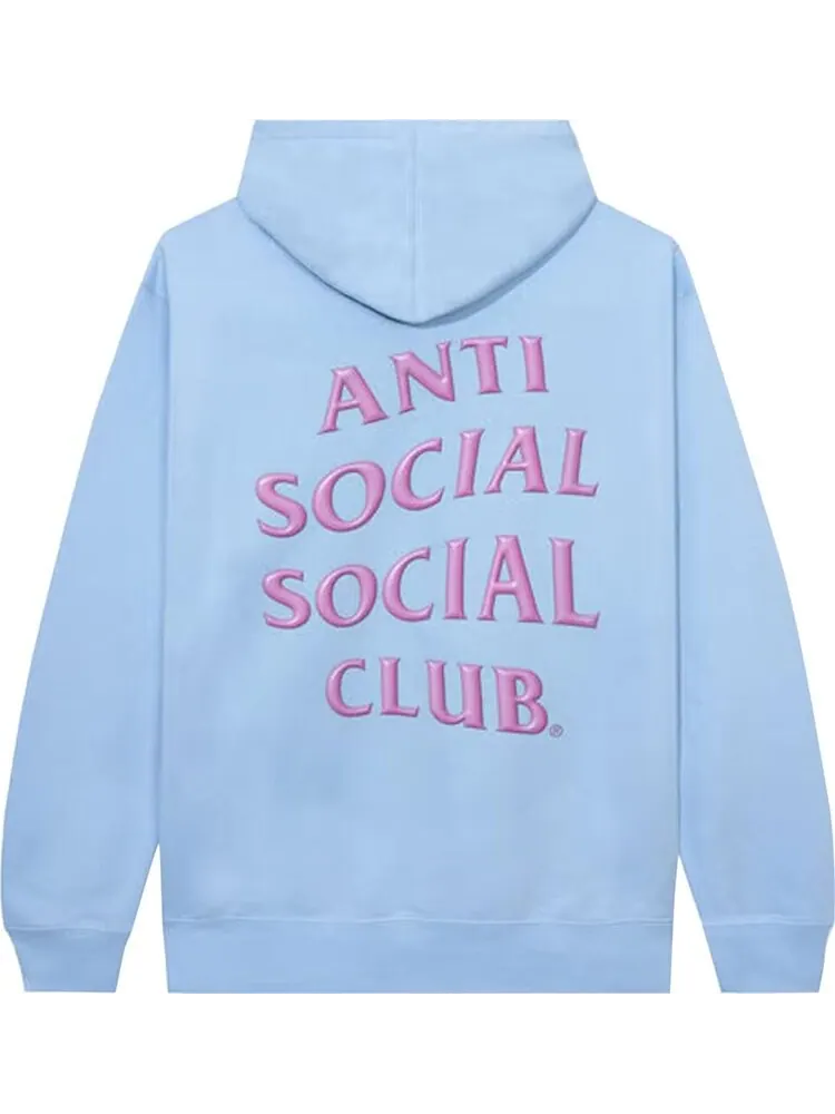 Худи Anti Social Social Club Anti Everything Club <3 Hoodie 'Blue' — изображение 2 из 2, синий