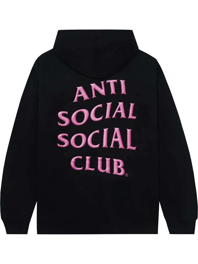 Худи Anti Social Social Club Anti Everything Club <3 Hoodie 'Black' — изображение 2 из 2, черный
