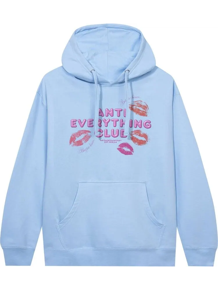 Худи Anti Social Social Club Anti Everything Club <3 Hoodie 'Blue' — изображение 1 из 2, синий
