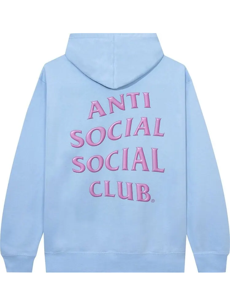Худи Anti Social Social Club Anti Everything Club <3 Hoodie 'Blue' — изображение 2 из 2, синий