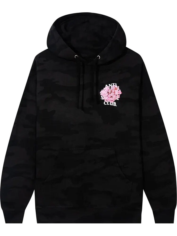 Худи Anti Social Social Club All Rise Hoodie 'Black Camo' — изображение 1 из 2, мульти