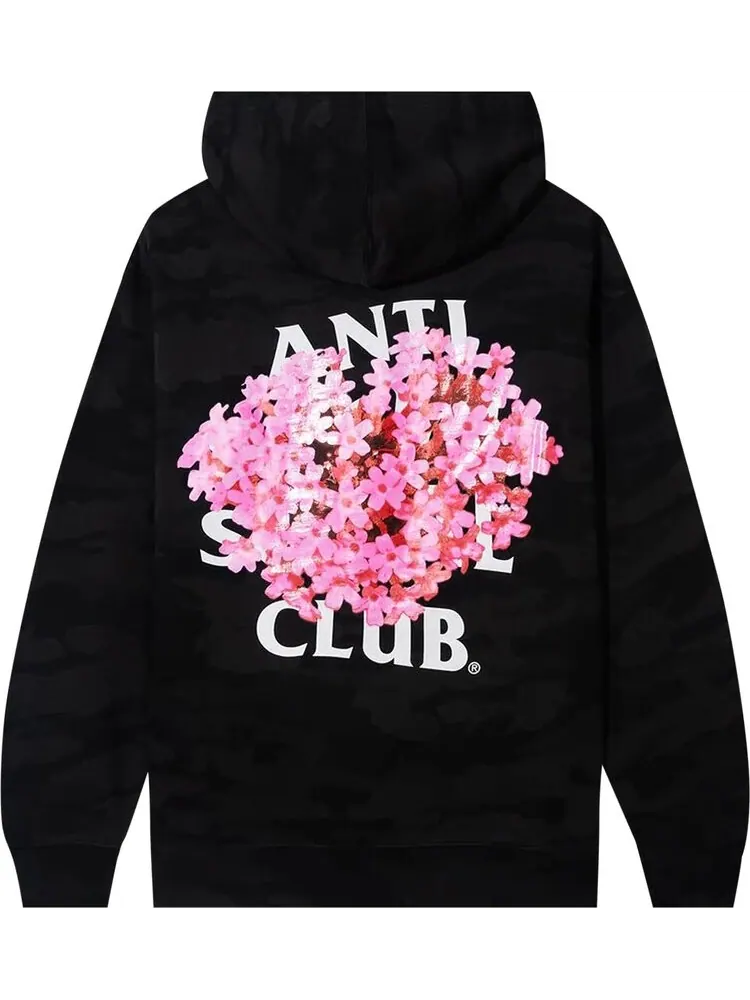Худи Anti Social Social Club All Rise Hoodie 'Black Camo' — изображение 2 из 2, мульти