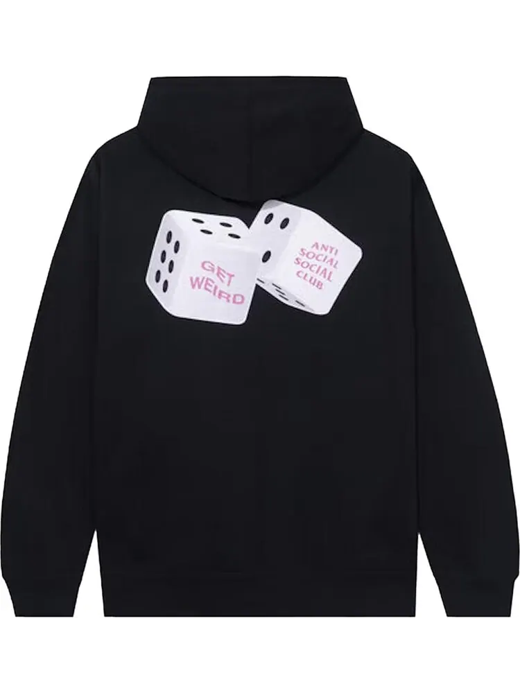 Худи Anti Social Social Club Best Of Luck Hoodie 'Black' — изображение 2 из 2, черный