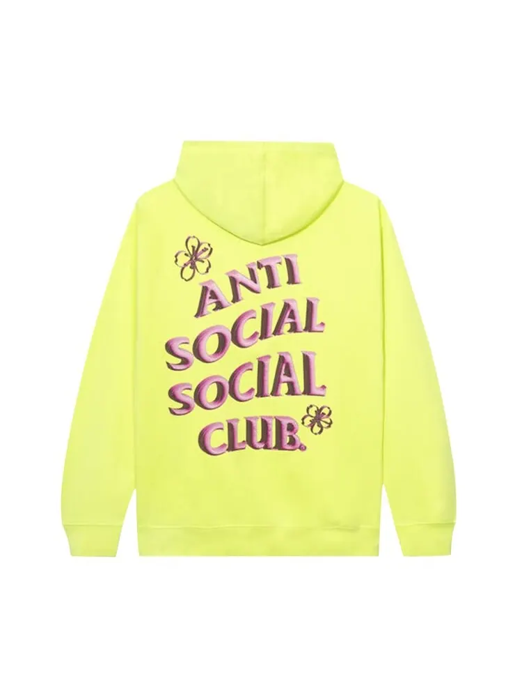 Худи Anti Social Social Club Coral Crush Zip Up 'Yellow' — изображение 2 из 2, желтый