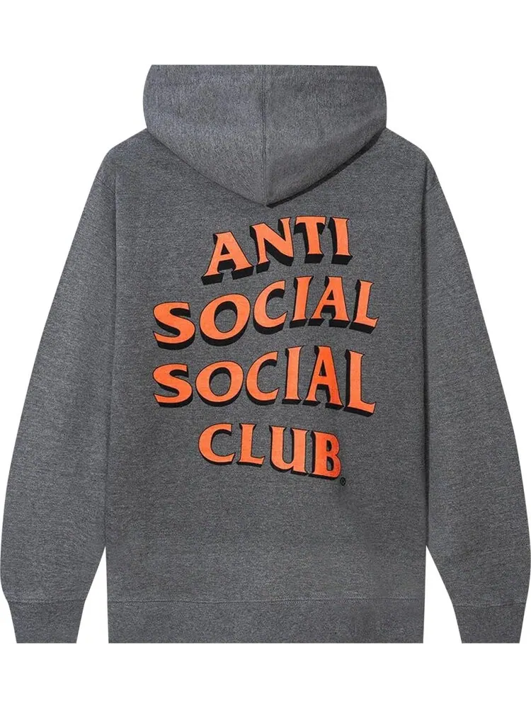 Худи Anti Social Social Club Clamps Gunmetal Hoodie 'Heather' — изображение 2 из 2, серый