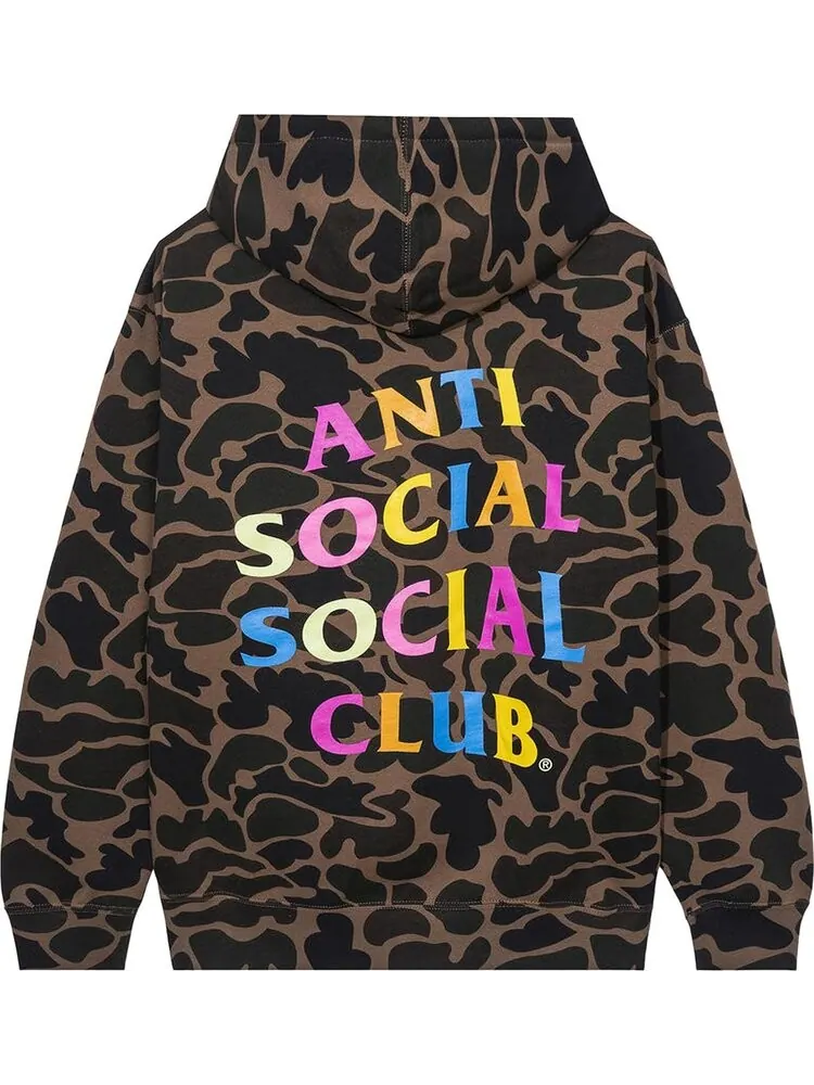 Худи Anti Social Social Club :) * :( Cheetah Hoodie 'Cheetah' — изображение 2 из 2, мульти
