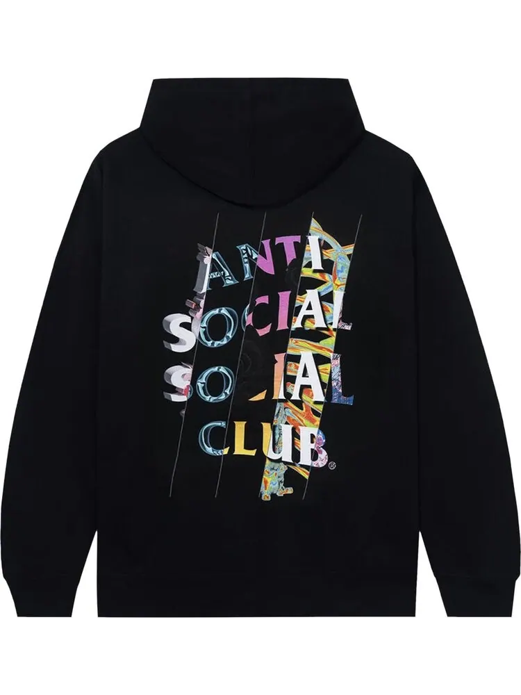 Худи Anti Social Social Club Dissociative 'Black' — изображение 2 из 2, черный