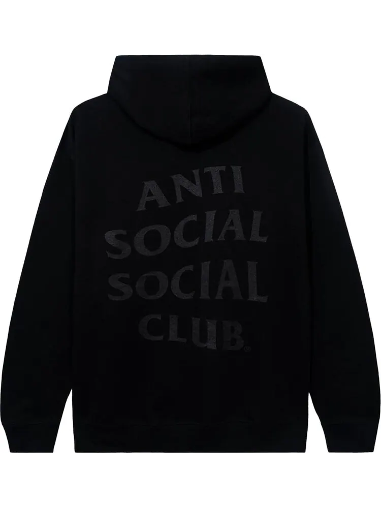 Худи Anti Social Social Club Early Decision Hoodie 'Black' — изображение 2 из 2, черный