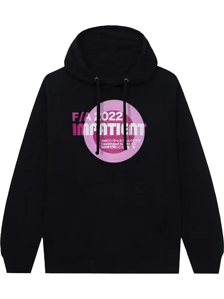 Худи Anti Social Social Club Impatient Hoodie 'Black' — изображение 1 из 2, черный