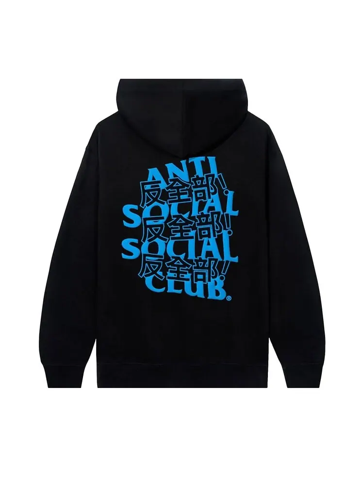 Худи Anti Social Social Club Kkoch 'Black' — изображение 2 из 2, черный
