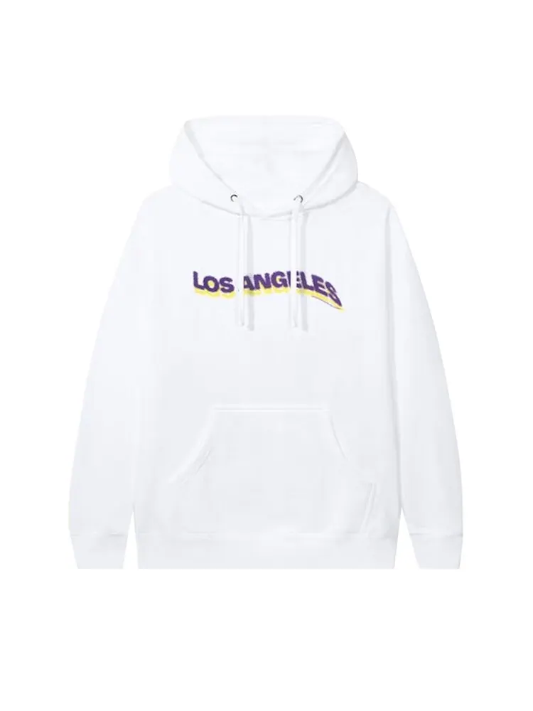 Худи Anti Social Social Club Los Angeles Hoodie 'White' — изображение 1 из 2, белый