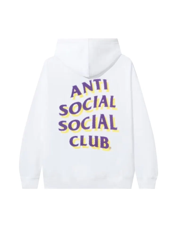 Худи Anti Social Social Club Los Angeles Hoodie 'White' — изображение 2 из 2, белый