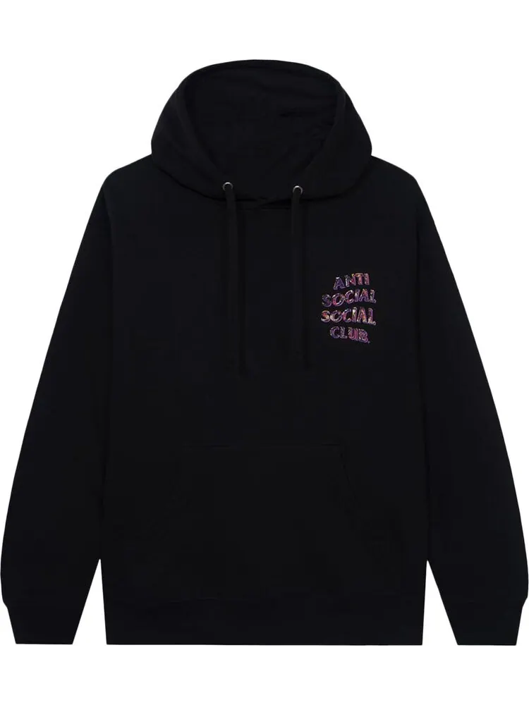 Худи Anti Social Social Club Layer Lock Hoodie 'Black' — изображение 1 из 2, черный