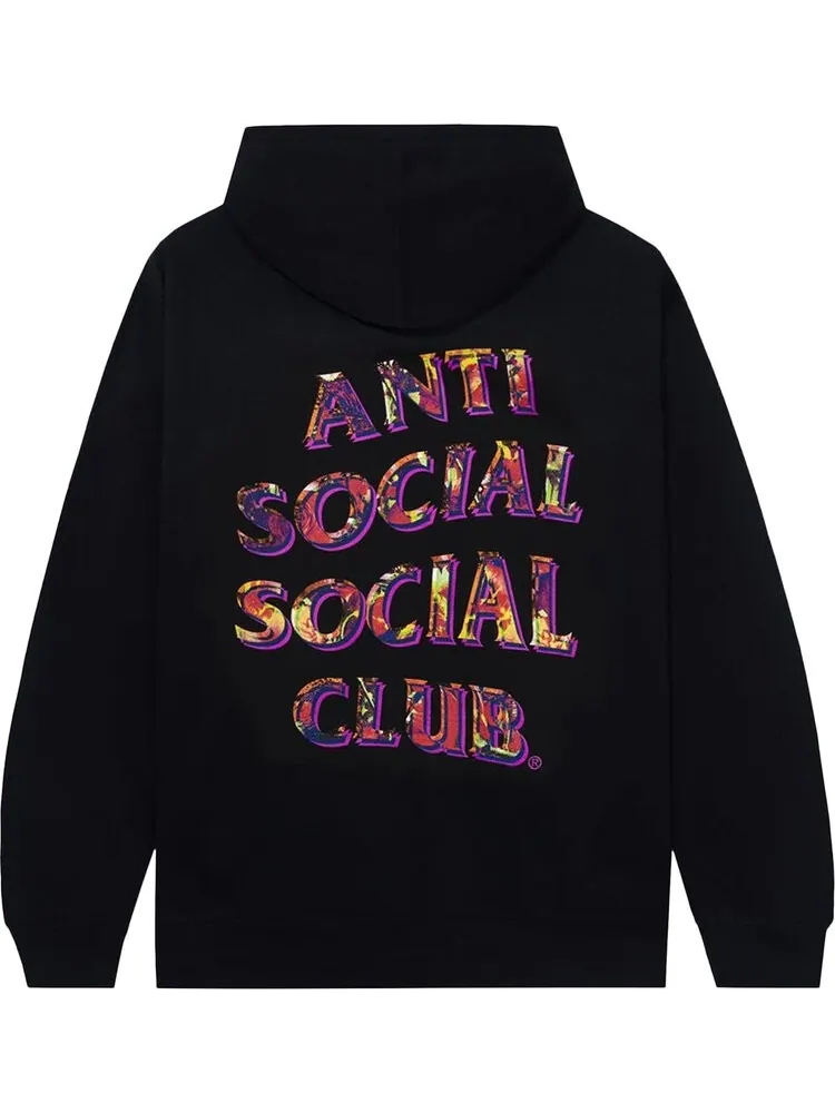Худи Anti Social Social Club Layer Lock Hoodie 'Black' — изображение 2 из 2, черный