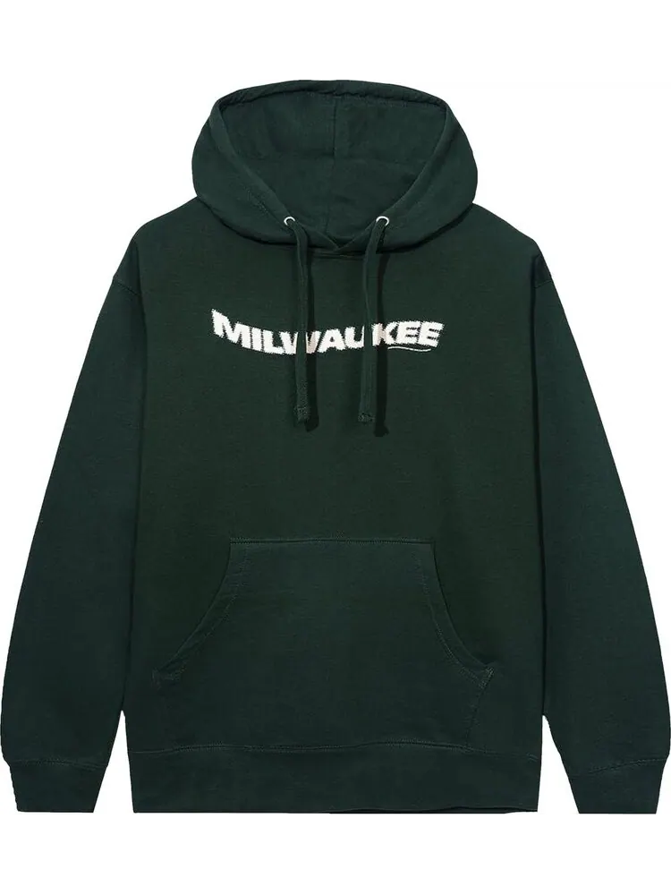 Худи Anti Social Social Club Milwaukee Hoodie 'Green' — изображение 1 из 2, зеленый