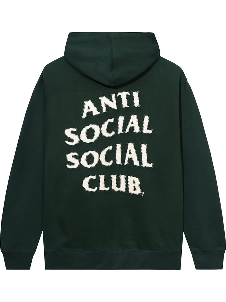 Худи Anti Social Social Club Milwaukee Hoodie 'Green' — изображение 2 из 2, зеленый