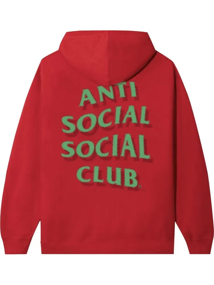 Худи Anti Social Social Club Miami Hoodie 'Red' — изображение 2 из 2, красный