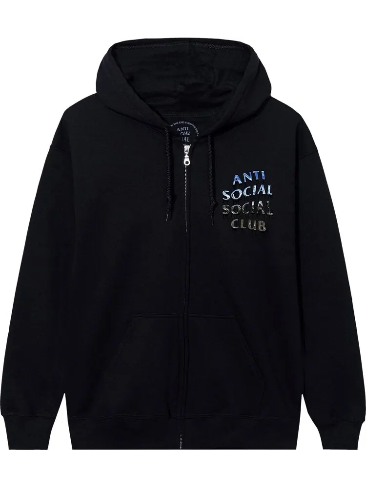 Худи Anti Social Social Club Mind Melt Hoodie 'Black' — изображение 1 из 2, черный