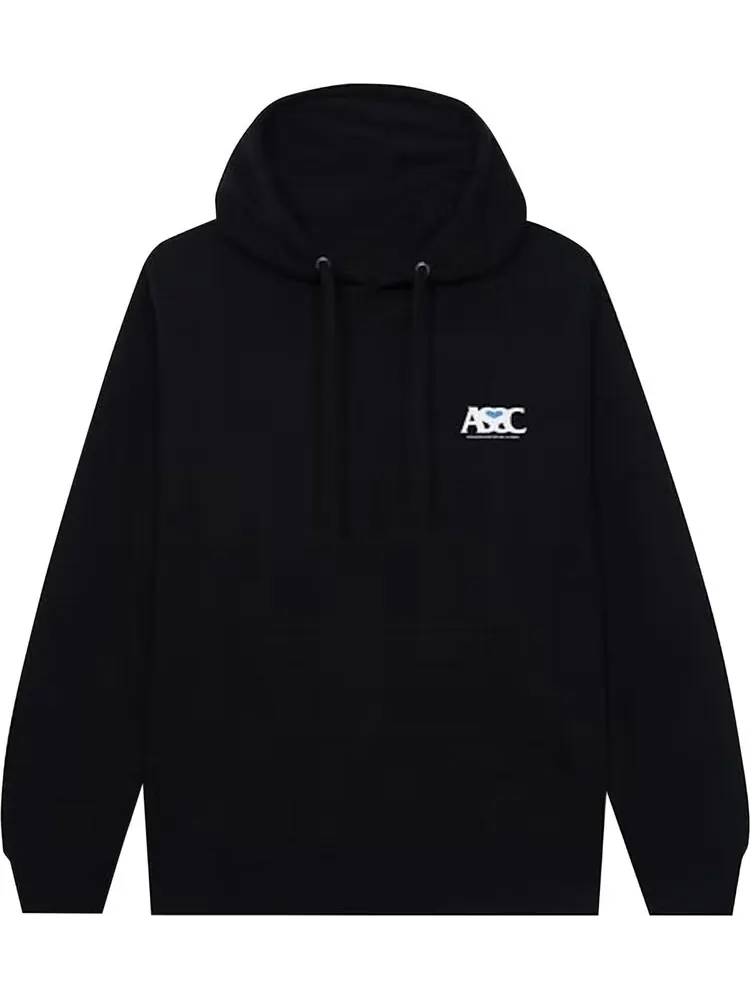 Худи Anti Social Social Club Negative Space 'Black' — изображение 1 из 2, черный