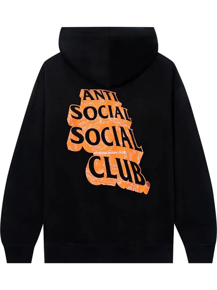 Худи Anti Social Social Club Quest For Love Hoodie 'Black' — изображение 2 из 2, черный