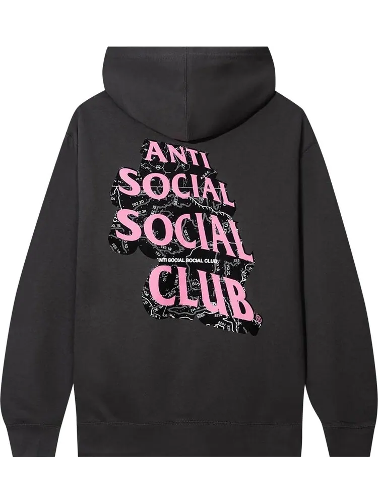 Худи Anti Social Social Club Quest For Love Hoodie 'Charcoal' — изображение 2 из 2, серый