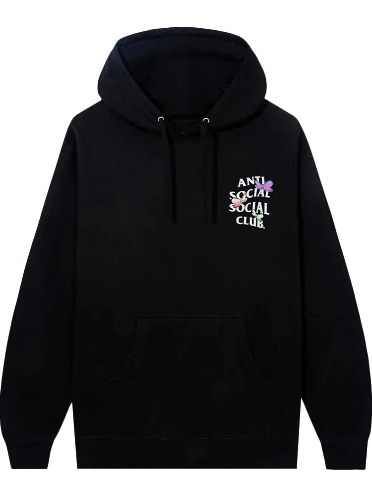 Худи Anti Social Social Club Shell Shock Hoodie 'Black' — изображение 1 из 2, черный