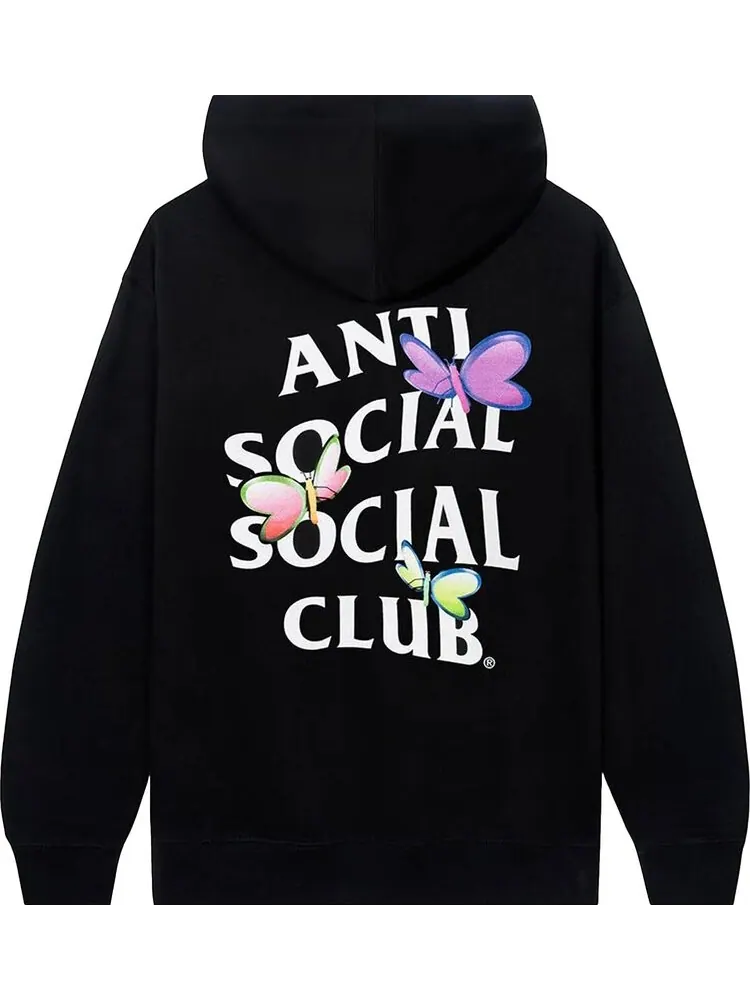 Худи Anti Social Social Club Shell Shock Hoodie 'Black' — изображение 2 из 2, черный