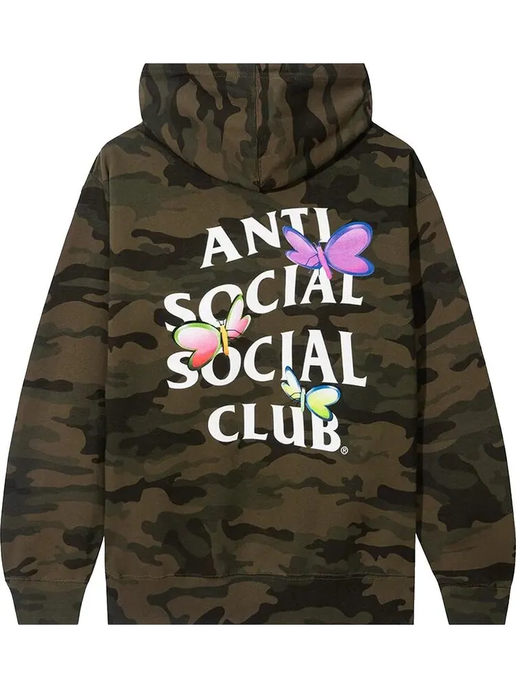 Худи Anti Social Social Club Shell Shock Hoodie 'Forest Camo' — изображение 2 из 2, мульти