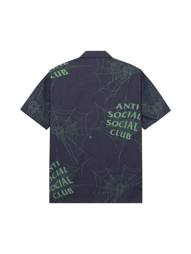 Топ Anti Social Social Club Crawling In The Dark Button up — изображение 2 из 2, черный