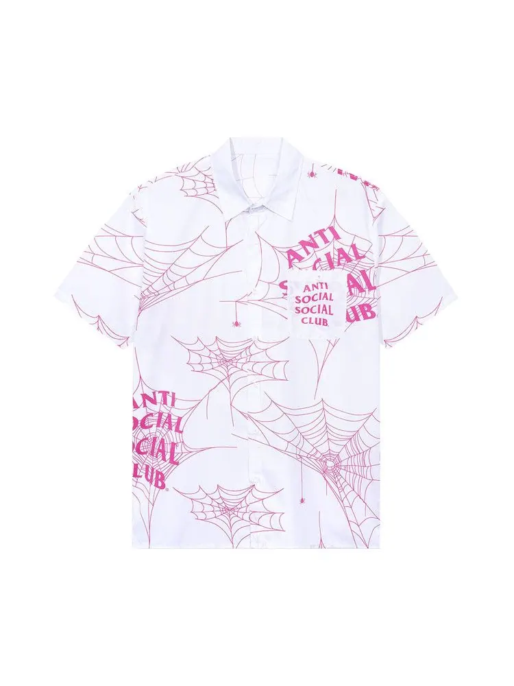 Топ Anti Social Social Club Crawling In The Dark Button up — изображение 1 из 2, белый