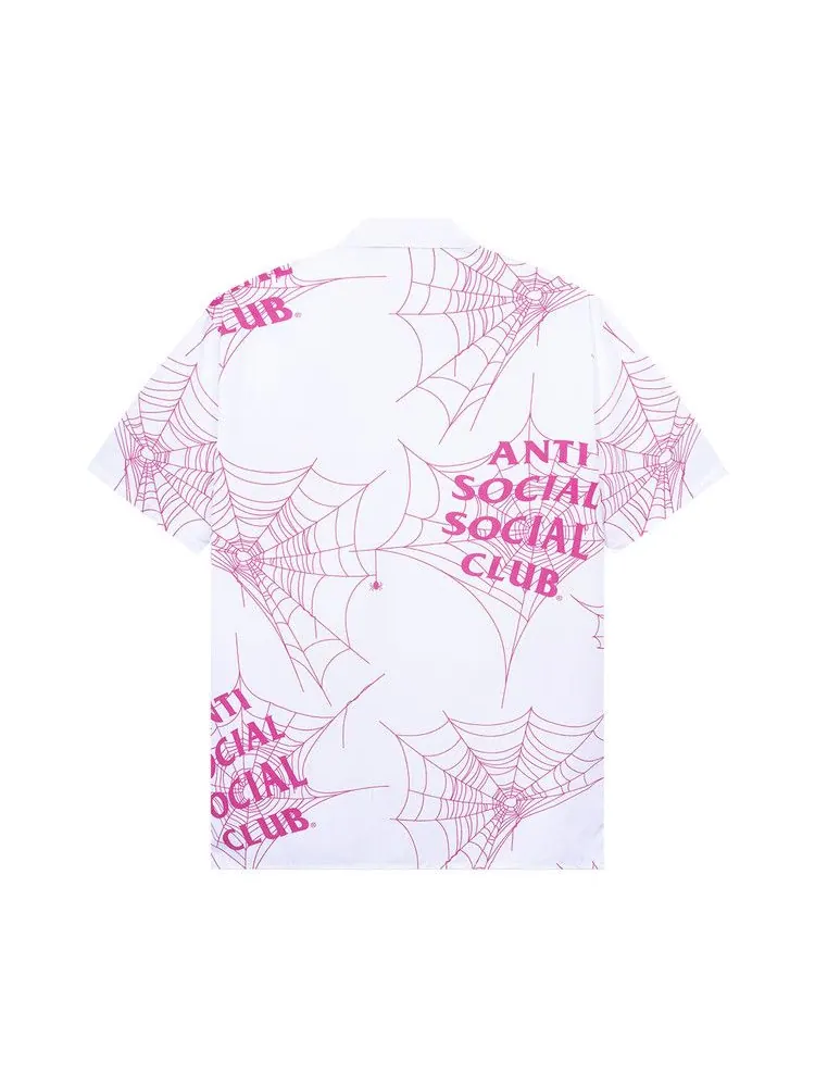Топ Anti Social Social Club Crawling In The Dark Button up — изображение 2 из 2, белый