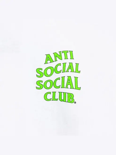 Футболка Anti Social Social Club Berlin Белая — изображение 3 из 4, белый