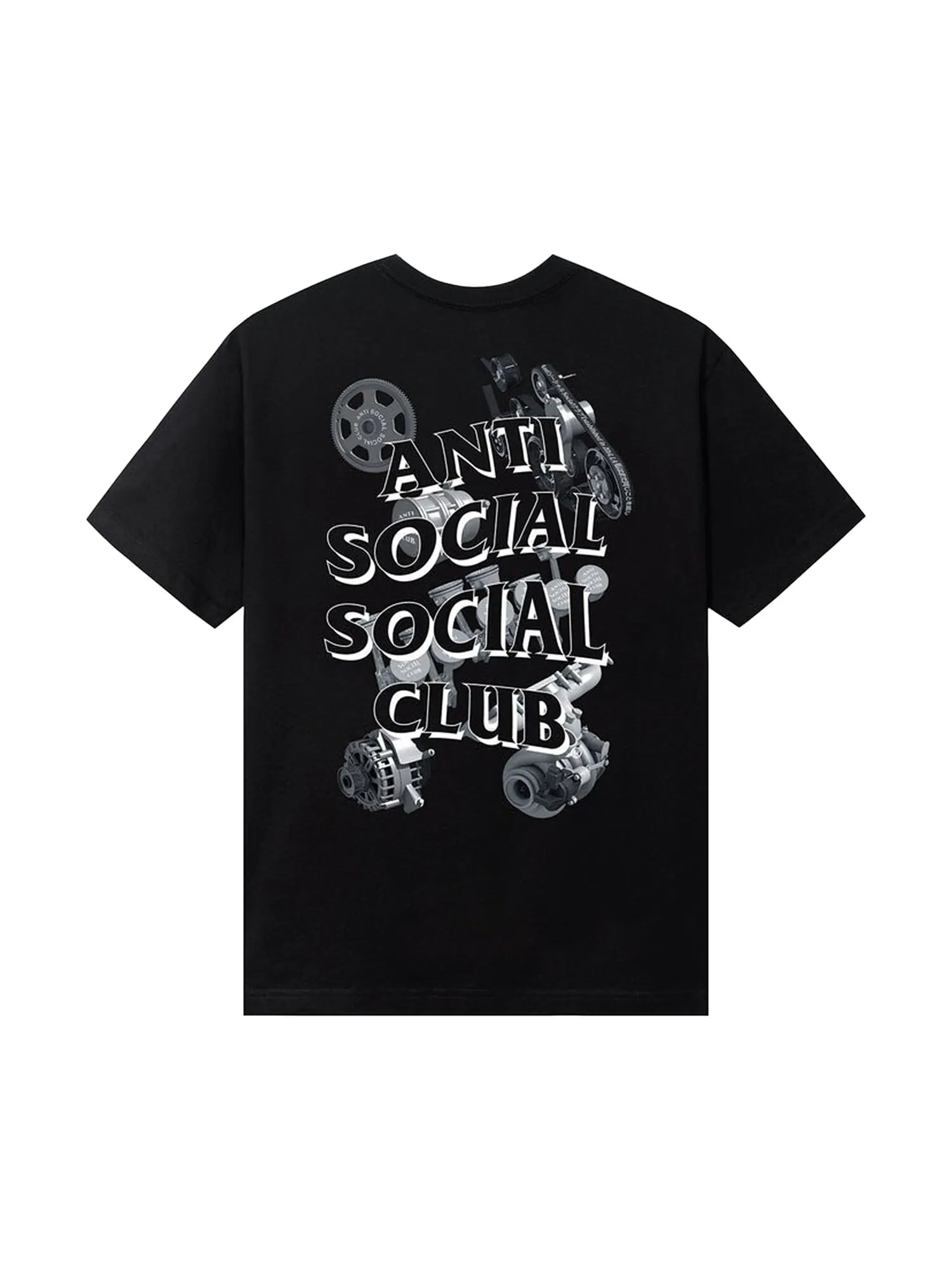 Футболка Anti Social Social Club с принтом Suey — изображение 2 из 2, черный