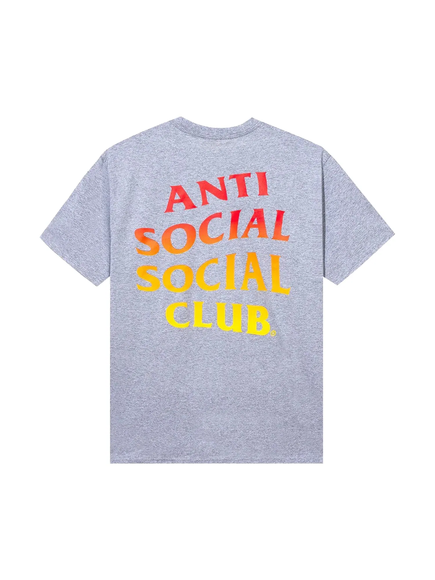 Горячая с первого раза футболка Anti Social Social Club Ash Heather — изображение 2 из 4, пепельный вереск