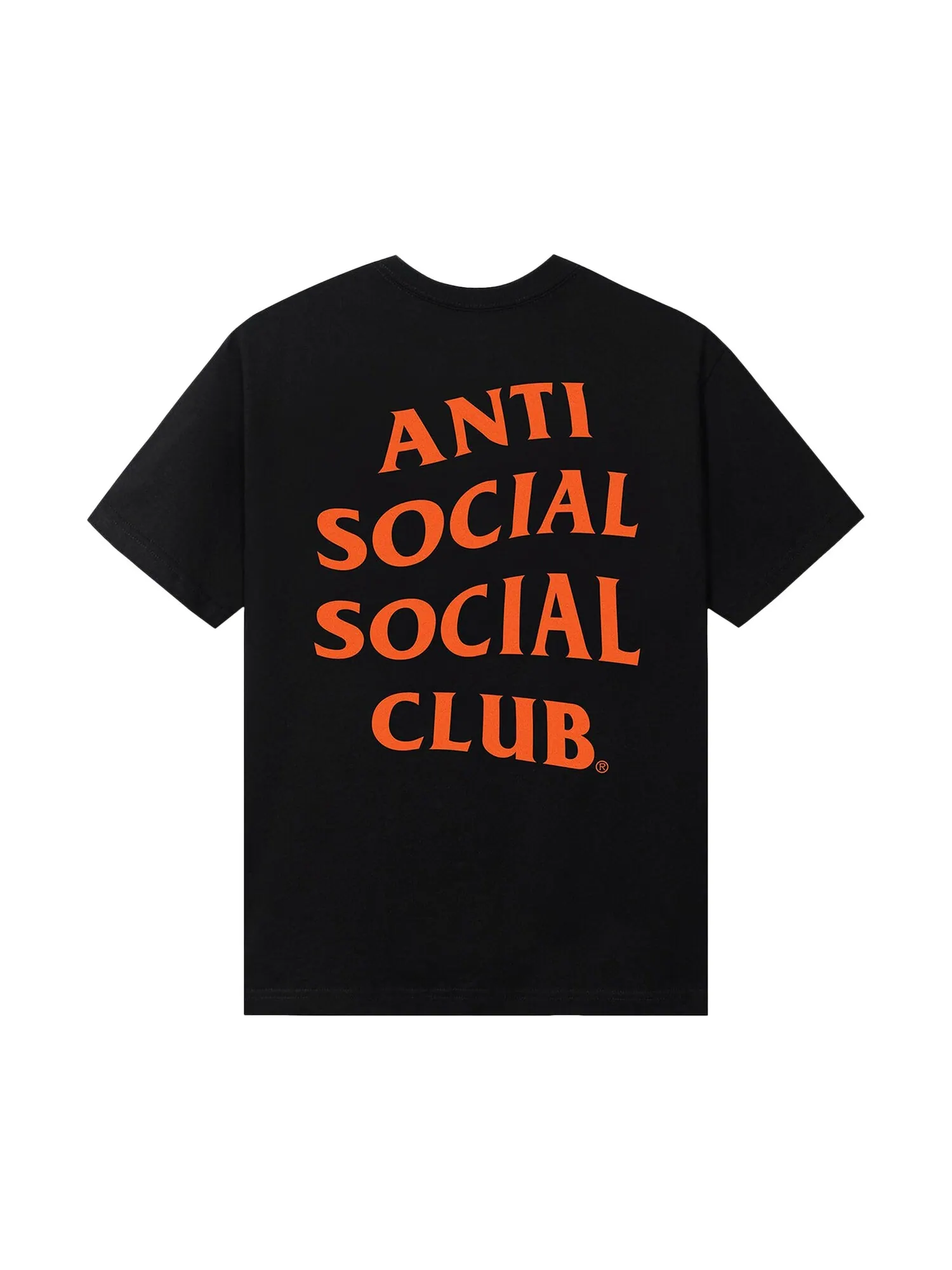 Футболка Anti Social Social Club для Хэллоуина Игры разума — изображение 2 из 2, черный/оранжевый
