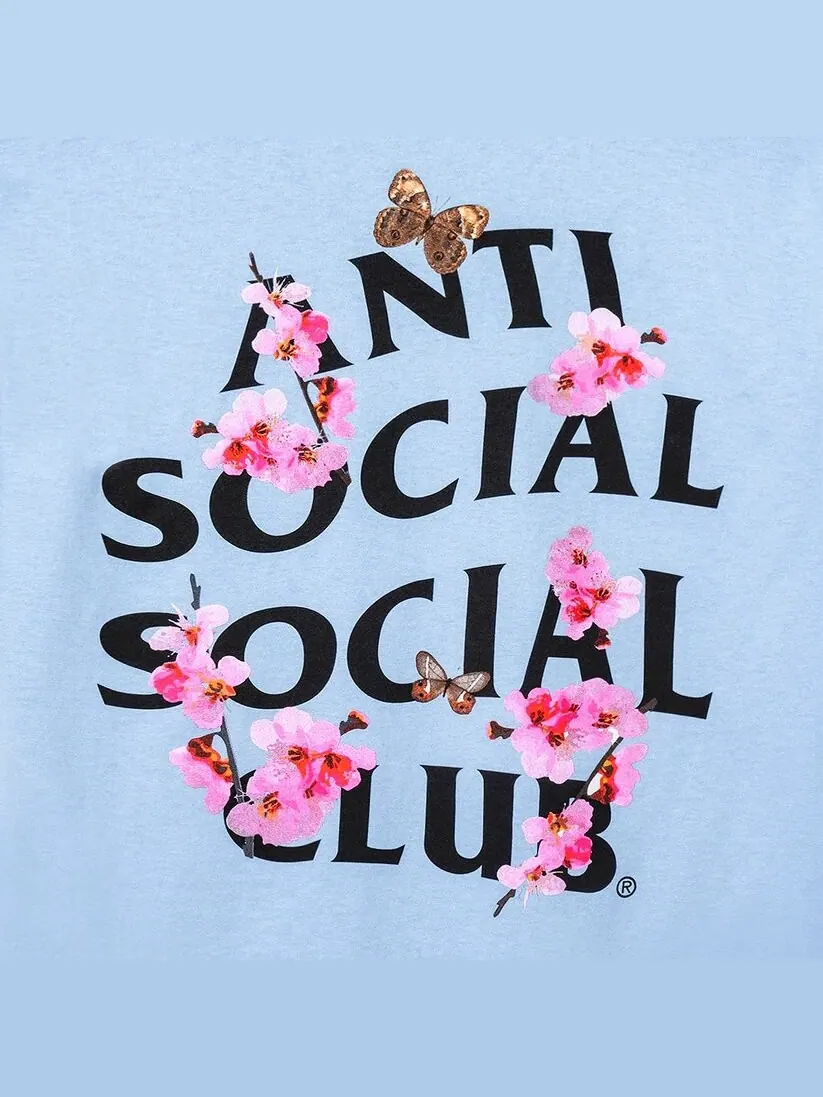 Футболка Anti Social Social Club Kkotch — изображение 4 из 4, синий