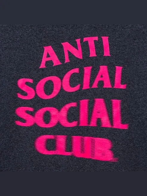 Футболка Anti Social Social Club Six Seven Heather Grey — изображение 4 из 4, серый