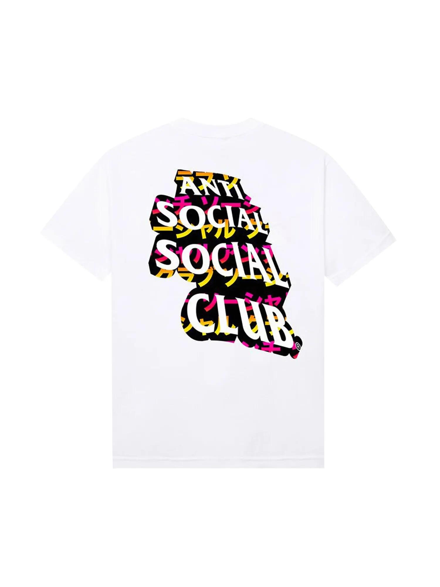 Футболка Anti Social Social Club Twisted Quickness — изображение 2 из 2, белый
