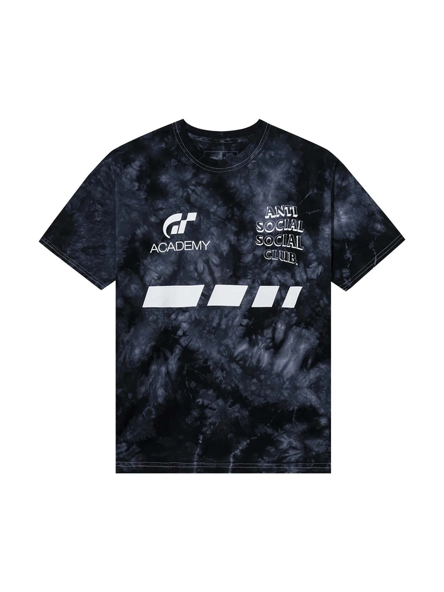 Футболка Anti Social Social Club x Gran Turismo Tie-Dye — изображение 1 из 2, черный