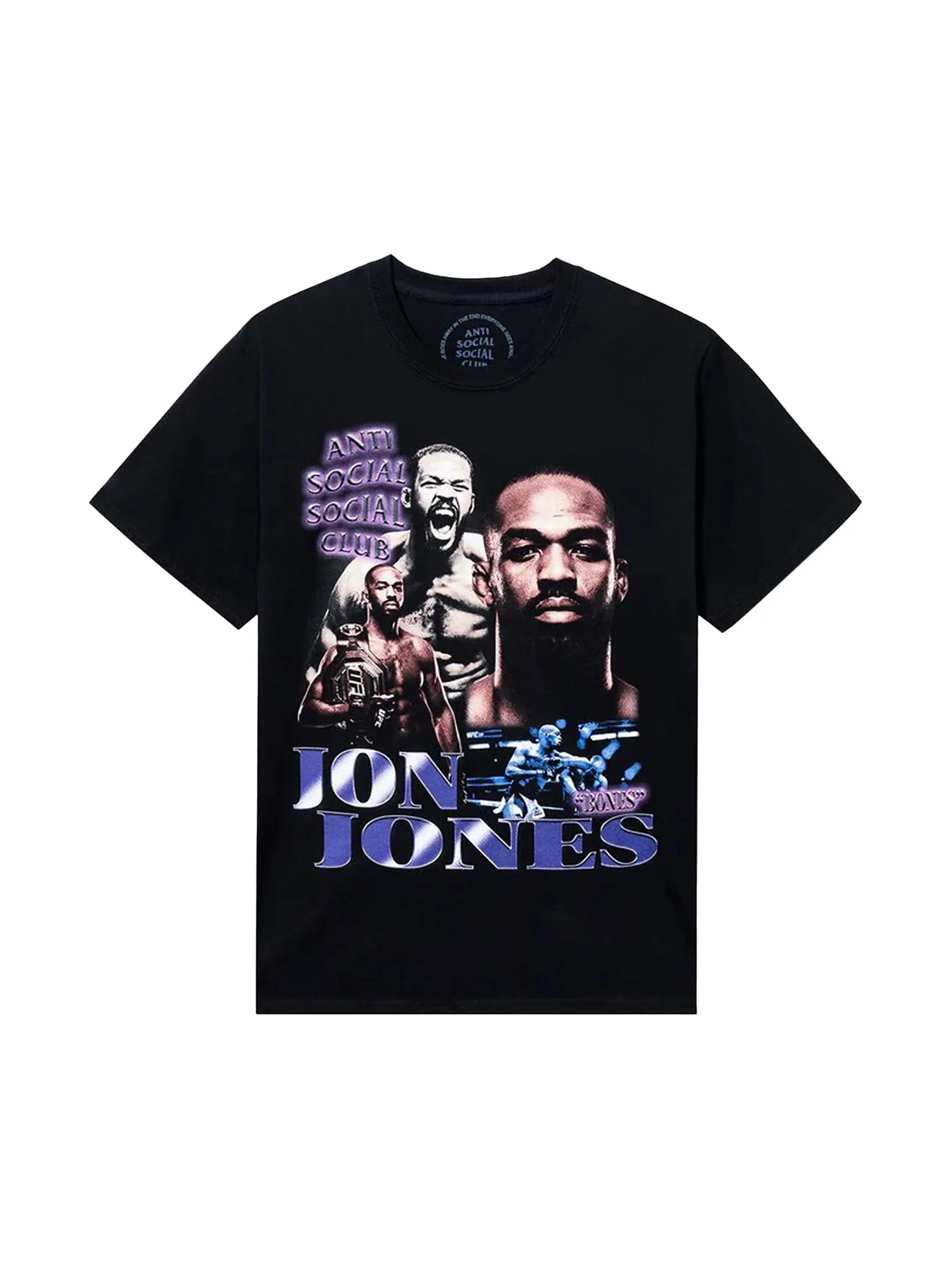 Футболка Anti Social Social Club x UFC Jon Jones — изображение 1 из 4, черный