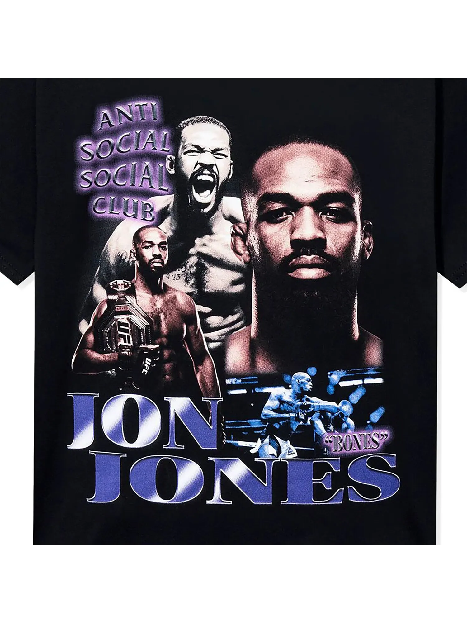 Футболка Anti Social Social Club x UFC Jon Jones — изображение 3 из 4, черный