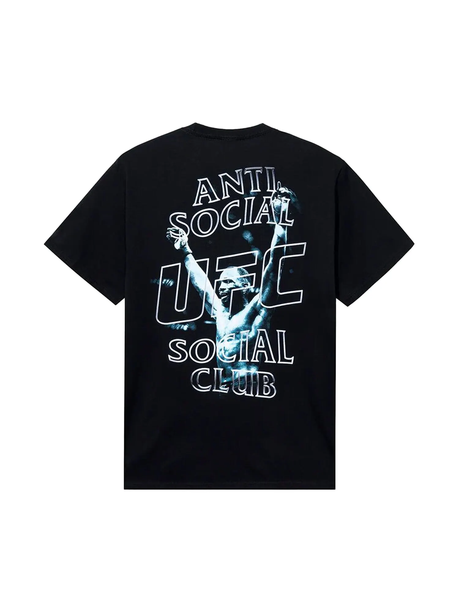 Футболка Anti Social Social Club x UFC Leon Edwards Черная — изображение 2 из 4, черный