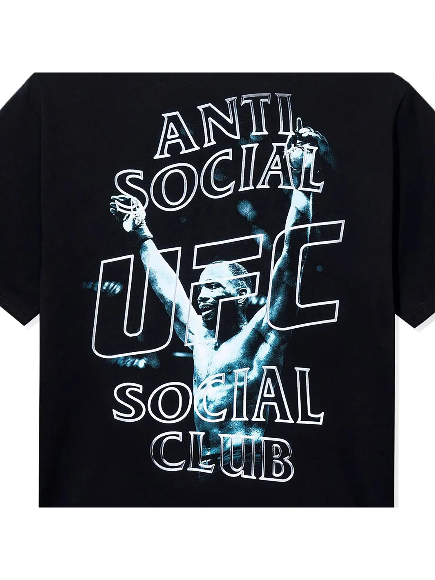 Футболка Anti Social Social Club x UFC Leon Edwards Черная — изображение 4 из 4, черный