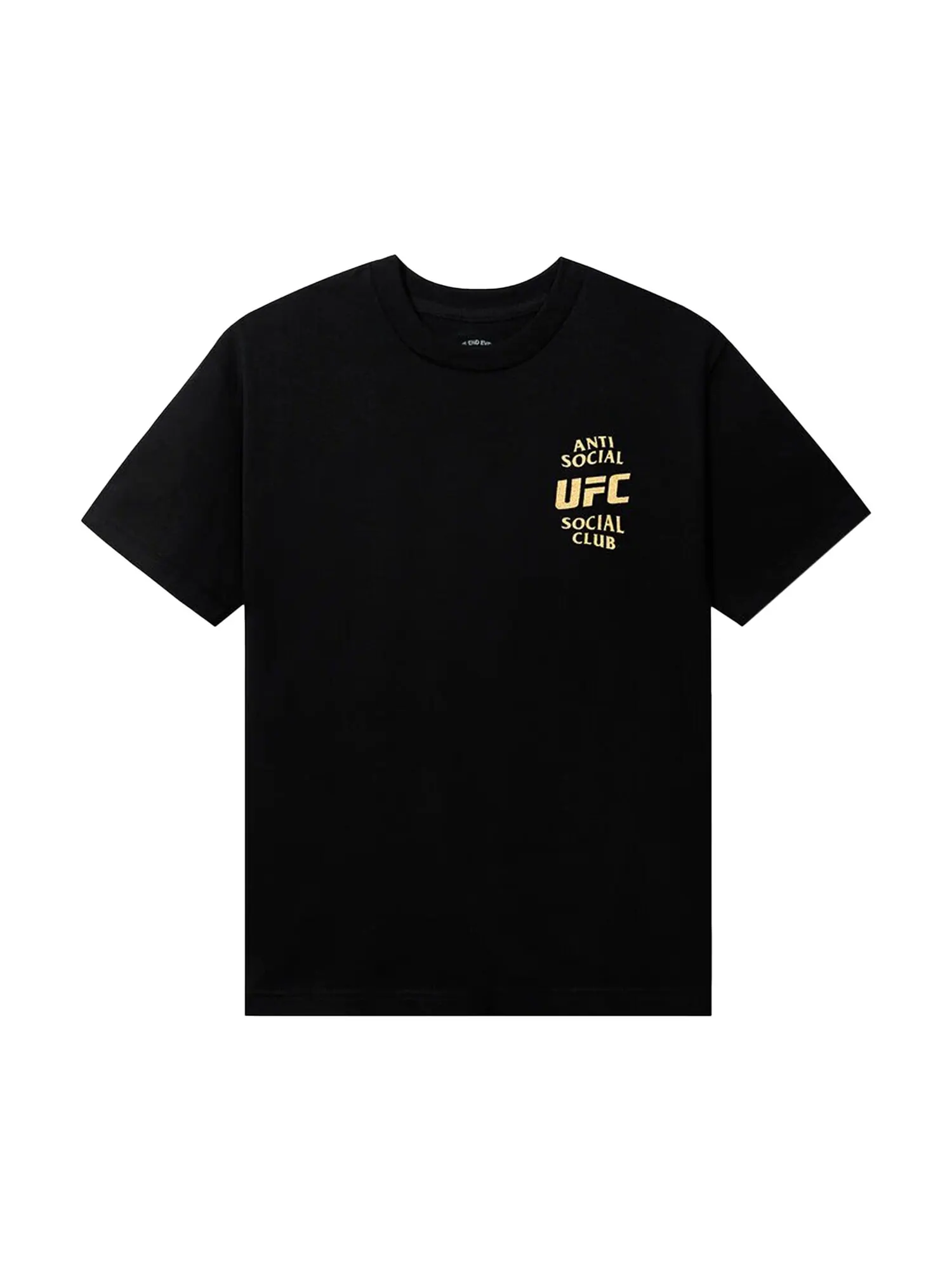 Одноименная футболка Anti Social Social Club x UFC Черная