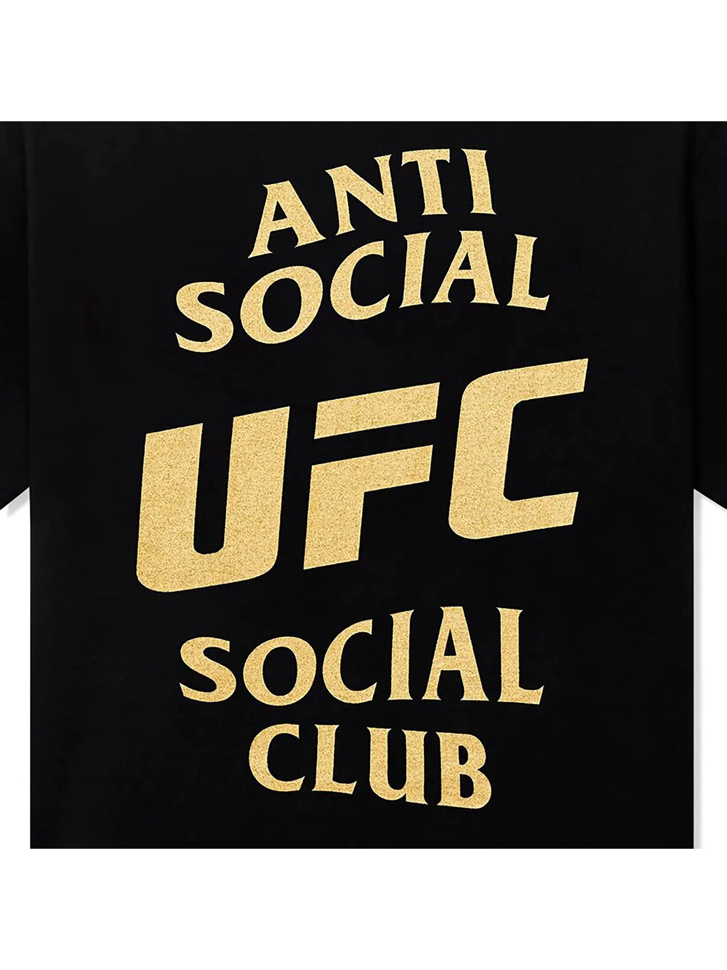 Одноименная футболка Anti Social Social Club x UFC Черная — изображение 4 из 4, черный
