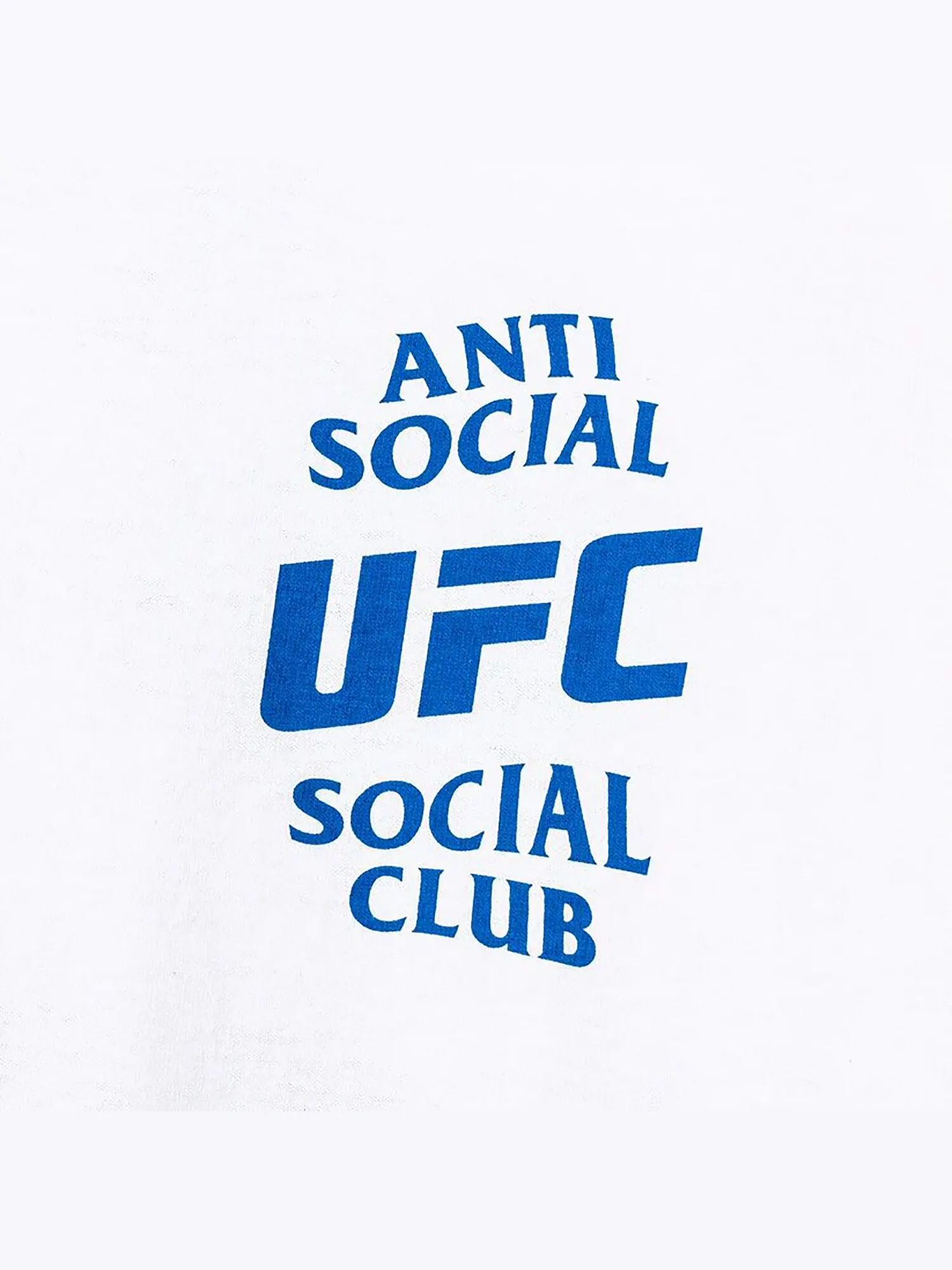 Одноименная футболка Anti Social Social Club x UFC Белая — изображение 3 из 4, белый