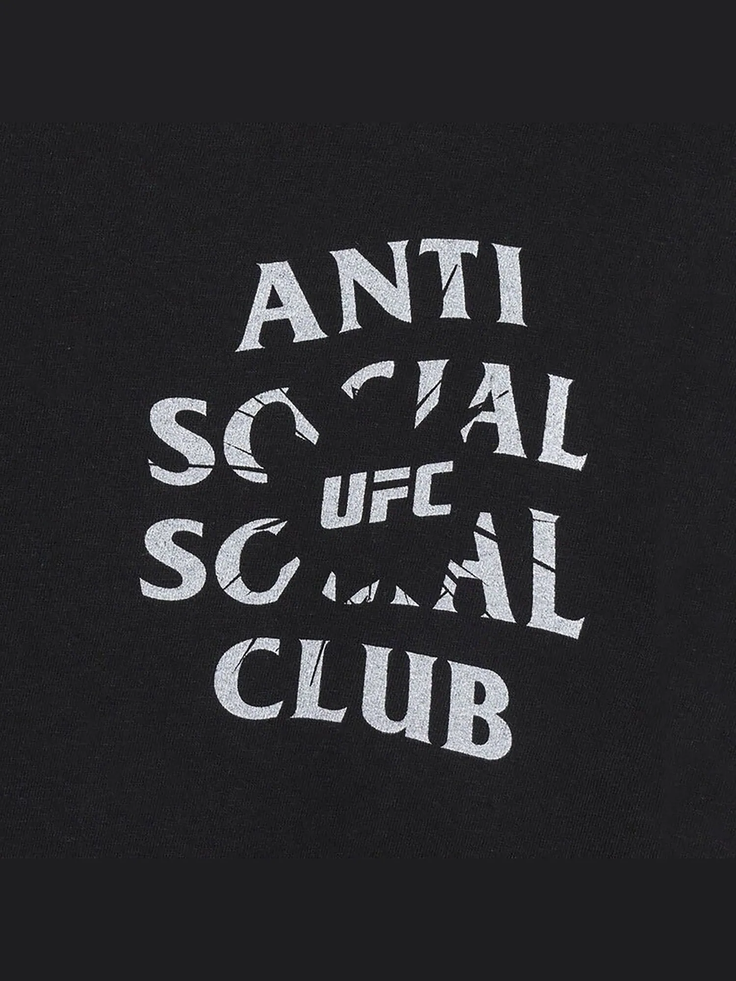Футболка Anti Social Social Club x UFC Ultimatum — изображение 3 из 4, черный