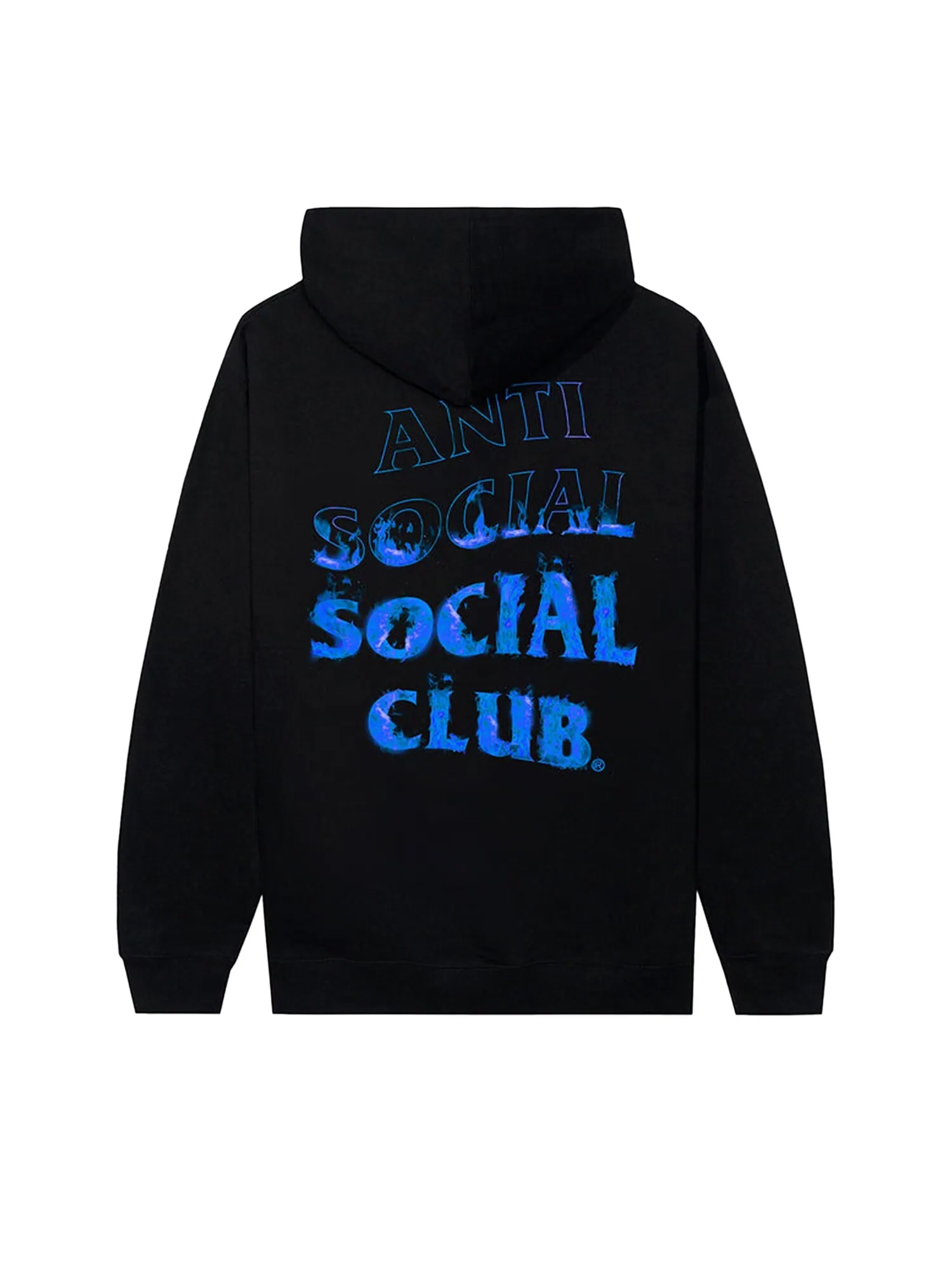 Толстовка Anti Social Social Club A Fire Inside Черная — изображение 2 из 2, черный